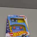 Hot Wheels Toy Car, RC C8 Corvette in 1:64 Scale, Remote-Control Vehicle with Controller & USB Cable, Works On & Off Track
