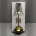 Vintage Lamp,2000mAh Rechargeable Lamps Small Cordless Lamps,3 Colors+10 Brightness+Touch Small Lamp for Kitchen Counter,Battery Operated Ambient Light for Bedroom/Bathroom Shower/Table,Gift for Girl