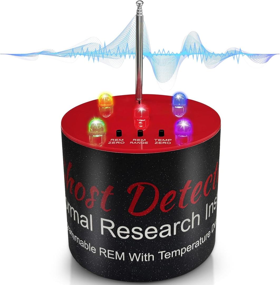 Ghost Hunting Equipment Kit, Advanced Paranormal Equipment with EMF Detector, Temperature Detection, Professional Ghost Hunting Tools for Enhanced Sensitivity