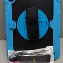 Cantis Case for iPad 11-inch (A16) 2025/ iPad 10th Generation 2022 (10.9 inch) with Screen Protector, 11th Case with 360 Degree Rotating Stand/Shoulder Strap/Pencil Holder, Blue