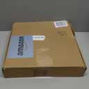 15 Inch Hanukkah Wreath for Front Door, Blue and White Mesh Chanukah Wreath with Happy Hanukkah Sign, Handmade Winter Holiday Door Decoration for Home Indoor Outdoor Party Decor