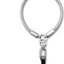 Premium Phone Lanyard for iPhone&Android-Stylish Unisex Wrist Strap with Alloy Metal Hook&Reinforced Polyester-R14 (Silver-tone)