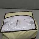 20x10ft Wrinkle Free White Backdrop Curtain for Parties Soft Fabric Drapes Wedding White Curtain Backdrop for Birthday Party Decorations Background for Photography 5x10ft, 4 Panels