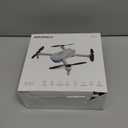 SIMREX Drone with Camera for Adults 4K, Brushless Motor Drones for Kids Beginners,FPV Foldable, Optical Flow & Altitude Hold, WiFi Live Video, Gesture/Voice Controlt,Toys Gifts for Teen Boys (Gray)