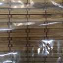 LazBlinds Cordless Bamboo Roman Shades, Privacy Blinds for Interior Windows, Room Darkening Roll Up Bamboo Blinds for Home & Patio, 32.5" W x 64" H, Highfield Teak