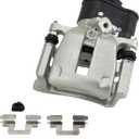 TRQ Rear Left Brake Caliper w/Bracket Drivers Side