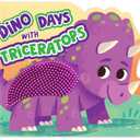 Dino Days with Triceratops - Touch and Feel Board Book - Sensory Board Book