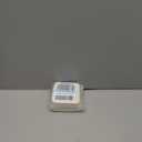 Square Jewelry Storage Box for Women, Womens Portable Jewelry Case for Earring Necklace Ring (White)