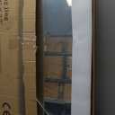 24x32 Inch LED Bathroom Mirror with Round Corner Gold Framed, Lighted Vanity Mirrors with Lights, Front Light and Backlit, Stepless Dimmable, Anti-Fog, Memory, 3 Colors Wall-Mounted Mirrors