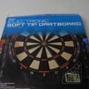 Franklin Sports Electronic Dart Board Sets - Soft Tip Electric Dartboard with Digital Scoreboard - (6) Darts Included