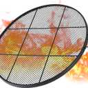 Fire Pit Grill,0.8 Inch Steel Grill Grate,30 Inch Round Replacement Grill Grate for Patio Camp Fire Cooking Equipment