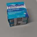 Imodium A-D Diarrhea Relief Caplets with Loperamide HCl, Anti-Diarrheal Medicine to Help Control Symptoms of Diarrhea Due to Acute, Traveler's Diarrhea, HSA/FSA Eligible, 24 ct, 2 Packs
