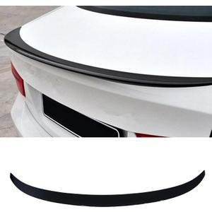 KHK F36 Rear Spoiler, Gloss Black Rear Trunk Spoiler Wings, ABS Material MP Style Rear Spoiler Wing Lid Fits for BMW 4-Series F36 4-Door Gran Coupe