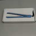 BabylissPRO Nano Titanium Ultra-Thin Hair Straightener, Professional Flat Iron For All Hair Types (1 inch, Blue)