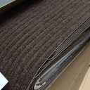 Stair Treads Non-Slip 16 Pack 8"x30" - Carpet Stair Runner for Indoor Wooden Steps with TPE Backing & Anti-Skid Surface, Reusable Adhesive Safety Rug for Kids/Elder/Pet-Friendly - Brown