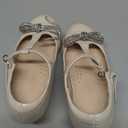 DREAM PAIRS Girls Dress Shoes Mary Jane Heel T-Strap Party Flower Wedding Princess Pumps for Little Big Kid (Ivory), size US 1