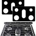 Replacement Samsung Stove Top Protectors for Samsung Gas Range Stove Mat, Non-Stick Oven Liners Mat Gas Reusable Washable Keep Stove Clean Stove Guard - 2 Pack