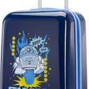 American Tourister Star Wars R2-D2 Carry-On Luggage - Airline Approved, Durable Hardshell with Favorite Rebel Droid - Roll Confidentially with Spinner Wheels & Colorful Adjustable Handle, Carry-On 18-Inch