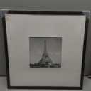 upsimples 18x18 Picture Frame, Display Pictures 8x8 with Mat or 18 x 18 Without, Wall Hanging Square Frames, Black, 1 Pack