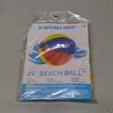 SWIMLINE Inflatable Beach Ball  Playful Pool & Beach Accessory for Parties, BBQs, and Backyard Fun, Colorful Design, Classic Printed, Small 16"