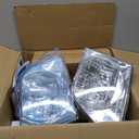 Nilight Headlight Assembly Compatible with 1997 1998 1999 2000 2001 2002 2003 Ford F-150 Expedition Chrome Housing