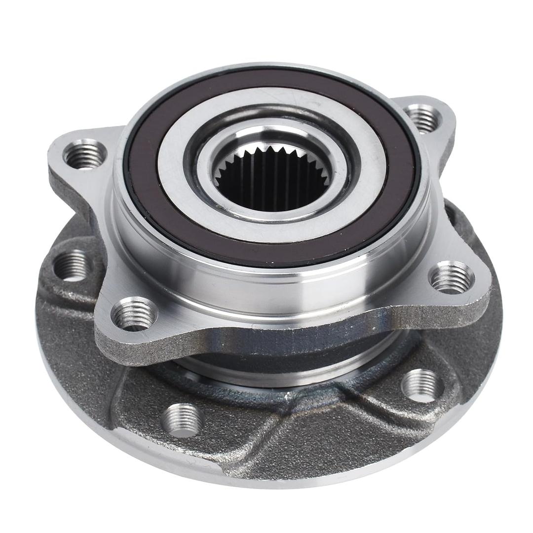 KUSATEC 513348 Front Wheel Bearing and Hub Assembly Compatible with 2015-2017 Chrysler 200, 2013-2016 Dodge Dart, 5 Lug Bolts w/ABS