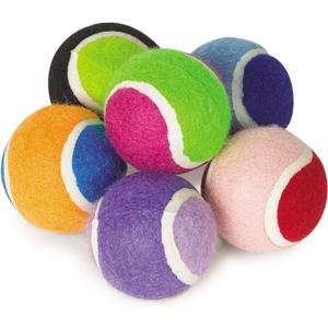 Zanies Mini Tennis Balls for Dogs, 6-Packs,Small Breeds