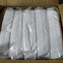 50 Pcs White Washable Removable Universal for Wedding Party Dining Banquet Polyester Spandex Stretch Slipcovers Chair Covers
