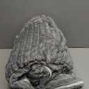 Honeydak 3 in 1 Giant Bean Bag Chair Cover Only (No Filler) Convertible Stuffed Animal Storage Bean Bag Large Lazy Floor Sofa Cover Soft Washable for Living Room Bedroom(Light Grey,Rabbit Fur)