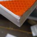 8 ft Board, Diamond Grade Striped Sheeting