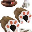 Cat Scratcher Board Toys,Interactive Magic Organ Bell Ball Track,Bored Kitty Indoor Cardboard Gifts,Round Pet Paw Scratch Pad,No Posts Puzzle Tree Tower Bed House,Circle Tunnel Nail File (2pcs)