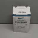 Electric Lunch Box Food Heater, 80W Portable Warmer for Car Truck Work with 304 Stainless Steel Container, 12V/24V/110V Green Heated Lunch Box Suitable for Ideal Driver/Work/Gift