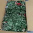 Best Choice Products 9ft Pre-Lit Holiday Pre-Decorated Christmas Garland for Stairs, Fireplace, Decoration w/PVC Tips, 50 Lights, Pine Cones, Berries - Unflocked