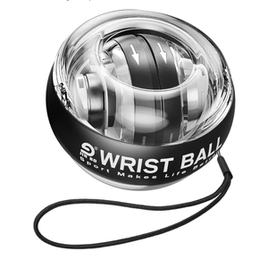 Wrist Trainer Ball Auto-Start Gyroscopic Forearm Exerciser Gyro Ball for Strengthen Arms, Fingers, Bones and Muscles