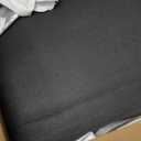 YOUFI Thick Memory Foam & Gel Seat Cushion, 18"X16"X4" Large Chair Cushion for Wheelchair Mobility Scooters, with Non-Slip Bottom and Carry Handle (Black)