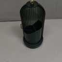 Toothbrush Holders with Cover, Drainage Rotating Electric Toothbrush Organizer, 3 Slots Tooth Brush Holder for Bathroom Counter, Green