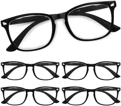 CCVOO Reading Glasses for Women/Men, Eyeglasses, Blue Light Readers for Women/Men, Computer Eye Glasses, Cheaters