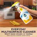 Pledge pH-Balanced Multisurface Cleaner Spray for Everyday Care, Fresh Citrus Scent, 25oz (Pack of 3)