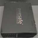 awesafe Biometric Gun Safe for Handgun & Pistol Safe, Quick Access Handgun Safe, Portable Small Car Gun Safe with Fingerprint, 4Button Keypad, KEY Access for Nightstand, Bedside,Vehicle