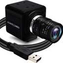 SVPRO USB 1080P 60fps High Speed 260fps@360P,120fps@720P Industrial Video Camera with 2.8-12mm Zoom Lens, Manual Focus Close-up Camera for Windows, Linux, MacOS, Android