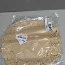 Round Kraft Paper Doilies 13.5 Inches Lace Papers Doilies Disposable Decorative Place Mats Table Pads for Food Cakes Crafts Party Weddings Tableware Decor