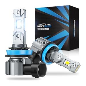 AUIMSOCO Upgraded 9005 H11 Light Bulbs Compatible for Ford Transit 150 250 350(2015 2016 2017 2018 2019), High & Low Beam Lights Set, 6500K White, Plug & Play, Pack of 2