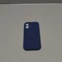 Miracase Magnetic for iPhone 17 Case, Compatible with MagSafe, Integrated Silicone Camera Control Cover, 3.0mm Thicken Shockproof Drop Protection Phone Case for 17,Glass Blue