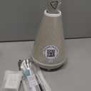 TAO Clean UV Sanitizing Sonic Toothbrush and Cleaning Station, Electric Toothbrush, Dual Speed Setting, Sandstone