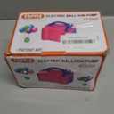 Balloon Pump Electric, 600W Professional Balloon Inflator with 8 Balloon Arch Kits, 2 Modes & Dual Nozzle, Portable Air Pump Ballon Blower Machine for Party Decoration (Rose)