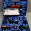 WNZ 15PC Coolant Pressure Tester Kit, Radiator Cooling System Pressure Tester Kit, Radiator Pressure Tester Kit