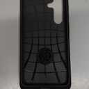 Jiunai for Samsung Galaxy S25 Case, Wallet Card Holder for 2 Cards CC IDs License, Hidden Slide Pocket Protective Wallet Phone Cover Case for Samsung Galaxy S25 6.2'' 2025 Women Men Black