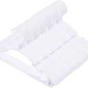 60 Pack White Baby Nursery Closet Hangers,Non-Slip Laundry Infant Pant Hanger for Newborn Clothes Gift,Ultra-Thin Child Coat Hanger for Girl Boy Toddler Kids