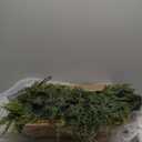 6FT Real Touch Cedar Garland - Artificial Christmas Garland Fake Green Faux Thick and Lush Pine Needles Garlands for Table Fireplace Mantle Holiday Home Indoor Outdoor Decor