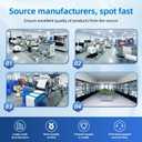 1 Micron Inner Air Filter Compatible with WEN 3410 POWERTEC AF4000/AF4001 Shop Fox W1830 Air Filtration Systems Woodworking, Replacement for WEN 90243-026-2 (1 Pack)